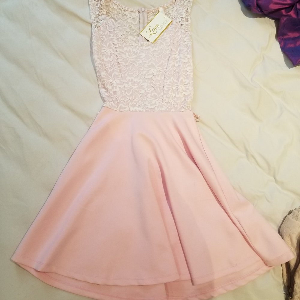 Cute Pink Summer Dress